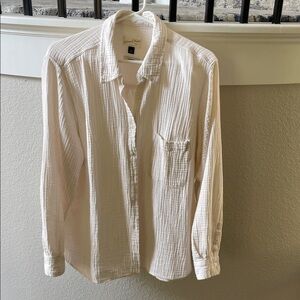 Ivory Button-Up Shirt